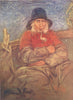NETHERLANDS. South Holland. An old fisherman of Scheveningen 1904 print