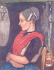 NETHERLANDS. Gelderland. A girl of Elspeet 1904 old antique print picture