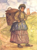NETHERLANDS. Friesland. A Fisherwoman of Zandvoort 1904 old antique print