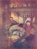 NETHERLANDS. North Holland. A Marken interior 1904 old antique print picture