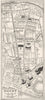 SWITZERLAND. Ouchy 1930 old vintage map plan chart