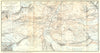 SWITZERLAND. Zermatt 1930 old vintage map plan chart