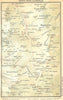 SWITZERLAND. Saas-Macugnaga 1930 old vintage map plan chart