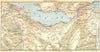 SWITZERLAND. Spiez-Interlaken 1930 old vintage map plan chart