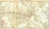 SWITZERLAND. Environs of Grindelwald 1930 old vintage map plan chart
