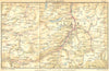 SWITZERLAND. Muotatal-Glarus 1930 old vintage map plan chart