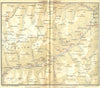 SWITZERLAND. Lower Engadin 1930 old vintage map plan chart