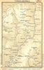 ITALY. Tirano-Bormio 1930 old vintage map plan chart