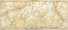 ITALY. Chiavenna-Tirano 1930 old vintage map plan chart
