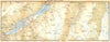 SWITZERLAND. Environs of Sils and Maloja 1930 old vintage map plan chart