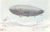 AIRCRAFT. The Norge airship(Italian) 1930 old vintage print picture