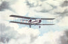 AIRCRAFT. Armstrong-Whitworth Argosy air-liner in clouds 1930 old print