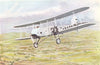 AIRCRAFT. Gloster air survey aeroplane 1930 old vintage print picture