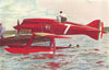 ITALY. Macchi 52-Italian racing seaplane, 1929 1930 old vintage print picture