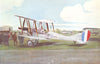 AIRCRAFT. BE 2 C biplane 1930 old vintage print picture