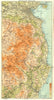 IRELAND. Wicklow Section 1906 old antique vintage map plan chart