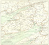 IRELAND. Environs of Glengarriff Kenmare, Bantry & c 1906 old antique map