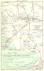 IRELAND. Killarney 1906 old antique vintage map plan chart