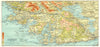 IRELAND. Connemara Southern section 1906 old antique vintage map plan chart