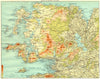 IRELAND. Mayo & Achill Island 1906 old antique vintage map plan chart