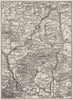 ARDÈCHE. Ardeche 1878 old antique vintage map plan chart