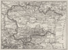AUDE. Aude 1878 old antique vintage map plan chart