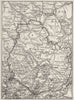 CÔTE-D'OR. Cote-D'or 1878 old antique vintage map plan chart