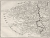 FINISTÈRE. Finistere 1878 old antique vintage map plan chart