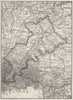 HAUTE-GARONNE. Garonne(Haute-) 1878 old antique vintage map plan chart