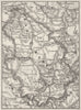 MARNE. Marne(Haute-) 1878 old antique vintage map plan chart