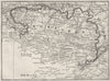 MORBIHAN. Morbihan 1878 old antique vintage map plan chart