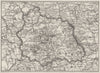 PUY-DE-DÔME. Puy-de-Dome 1878 old antique vintage map plan chart