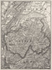 HAUTE-SAVOIE. Savoie(Haute-) 1878 old antique vintage map plan chart