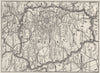 FRANCE. Seine-et-Oise 1878 old antique vintage map plan chart