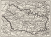SOMME. Somme 1878 old antique vintage map plan chart