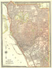 BUFFALO town/city plan. New York State 1907 old antique vintage map chart