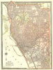 BUFFALO town/city plan. New York State 1907 old antique vintage map chart