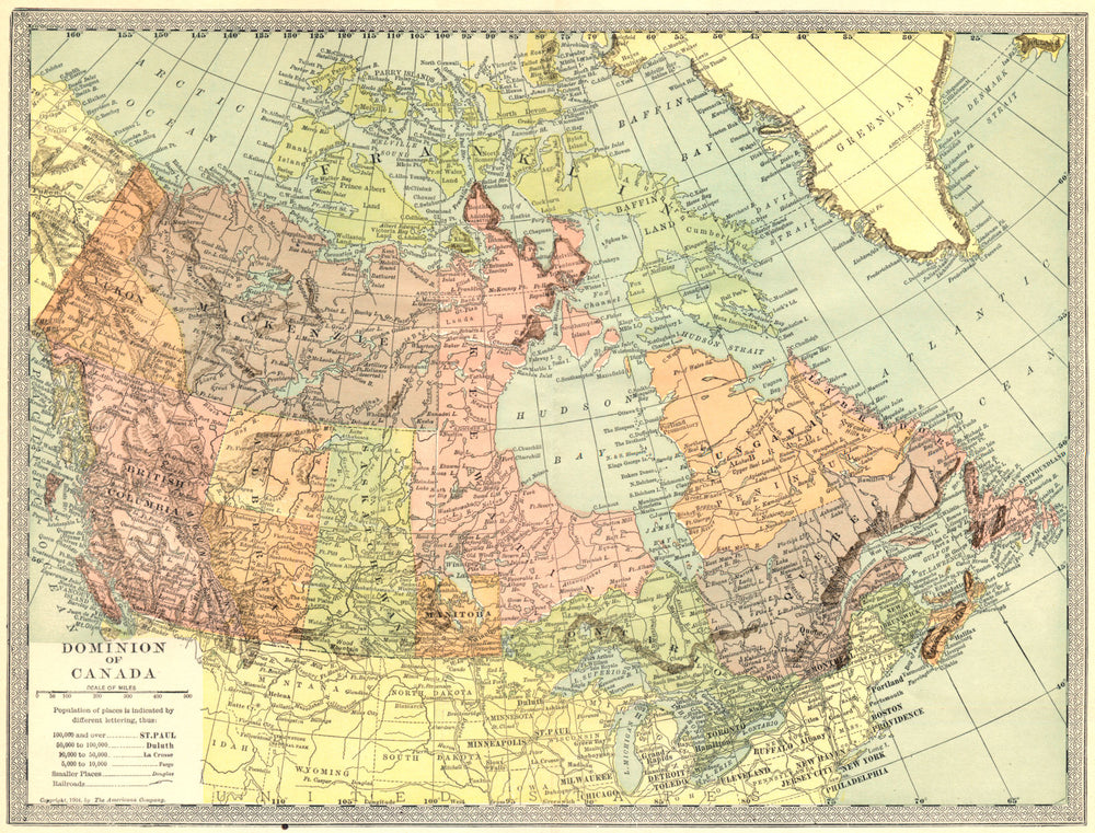 DOMINION OF CANADA. Postage stamp Manitoba 1907 old antique map plan chart