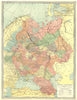 RUSSIA IN EUROPE. St. Petersburg environs 1907 old antique map plan chart