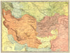 SOUTHWEST ASIA. Persia Afghanistan and Baluchistan. Pakistan Iran 1907 old map