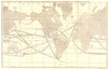 'How the PANAMA CANAL will shorten world trade routes'. Shipping routes 1907 map