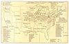 CARNEGIE LIBRARIES. Map of libraries presented by Mr. Carnegie 1902 1907
