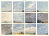 CLOUD FORMS. Cirrus; Curris; Cirro Alto Stratus Cumulus nimbus 1907 old print