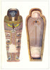 EGYPT. Case and Mummy in its Cerements 1907 old antique vintage print picture