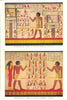 EGYPT. Tomb of Prince Merab(Part 1); (2) 1907 old antique print picture