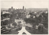 NEBRASKA. Omaha; View of city from high school building 1907 old antique print