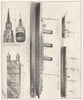 SHIPS. Turbine Navigation 1907 old antique vintage print picture