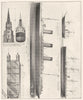 SHIPS. Turbine Navigation 1907 old antique vintage print picture