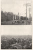 CANADA. Hamilton; 1 Gore, King street; 2 from Mountain 1907 old antique print
