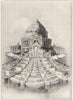 LOUISIANA. Purchase Expo; Hall of festivals; artistic centre 1907 old print